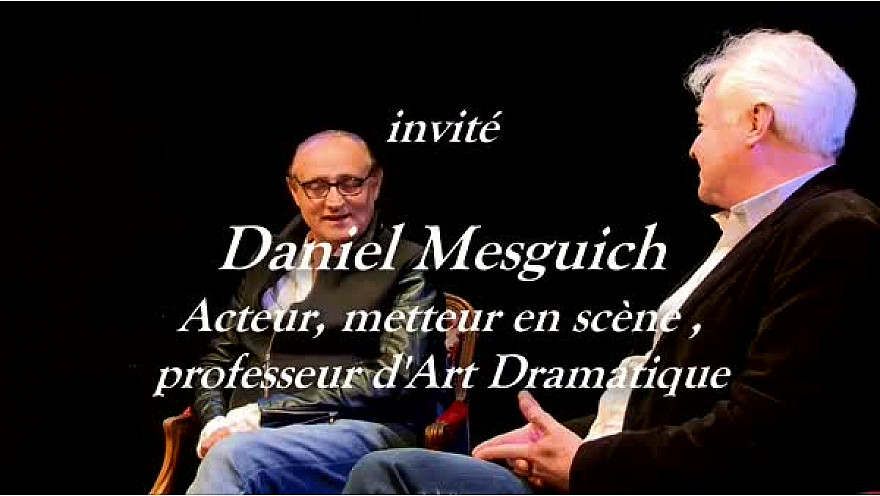 Théâtre "Les Rencontres Acteurs Artisans" Acte 2 avec Daniel Mesguich l'invité de Franck CABOT DAVID de l'école Acteurs Artisans @daniel_mesguich @Localinfo.fr @TvLocale_fr